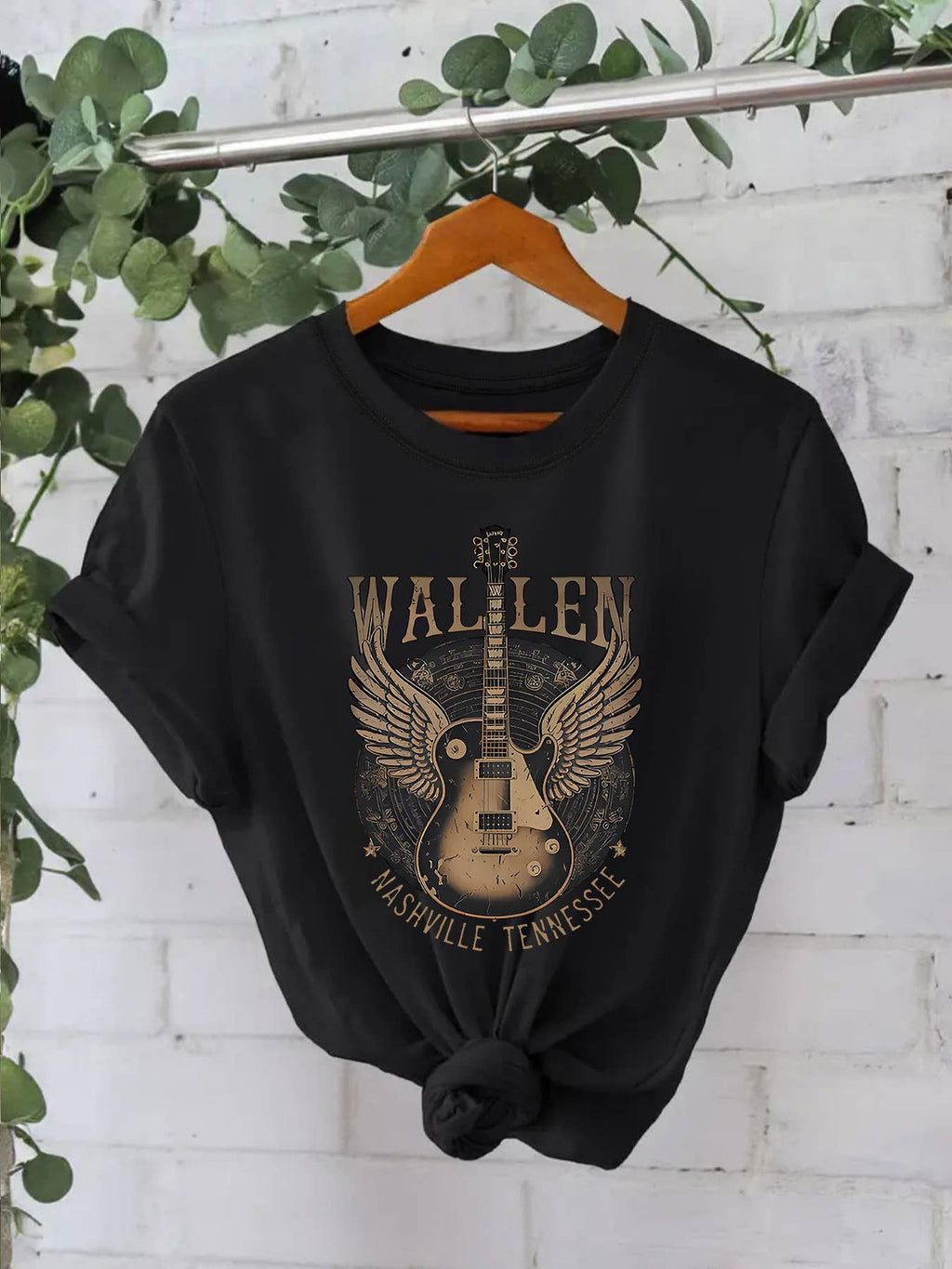 HIDDENBRAND - Southwestern Country Style Music guitar Graphic tee