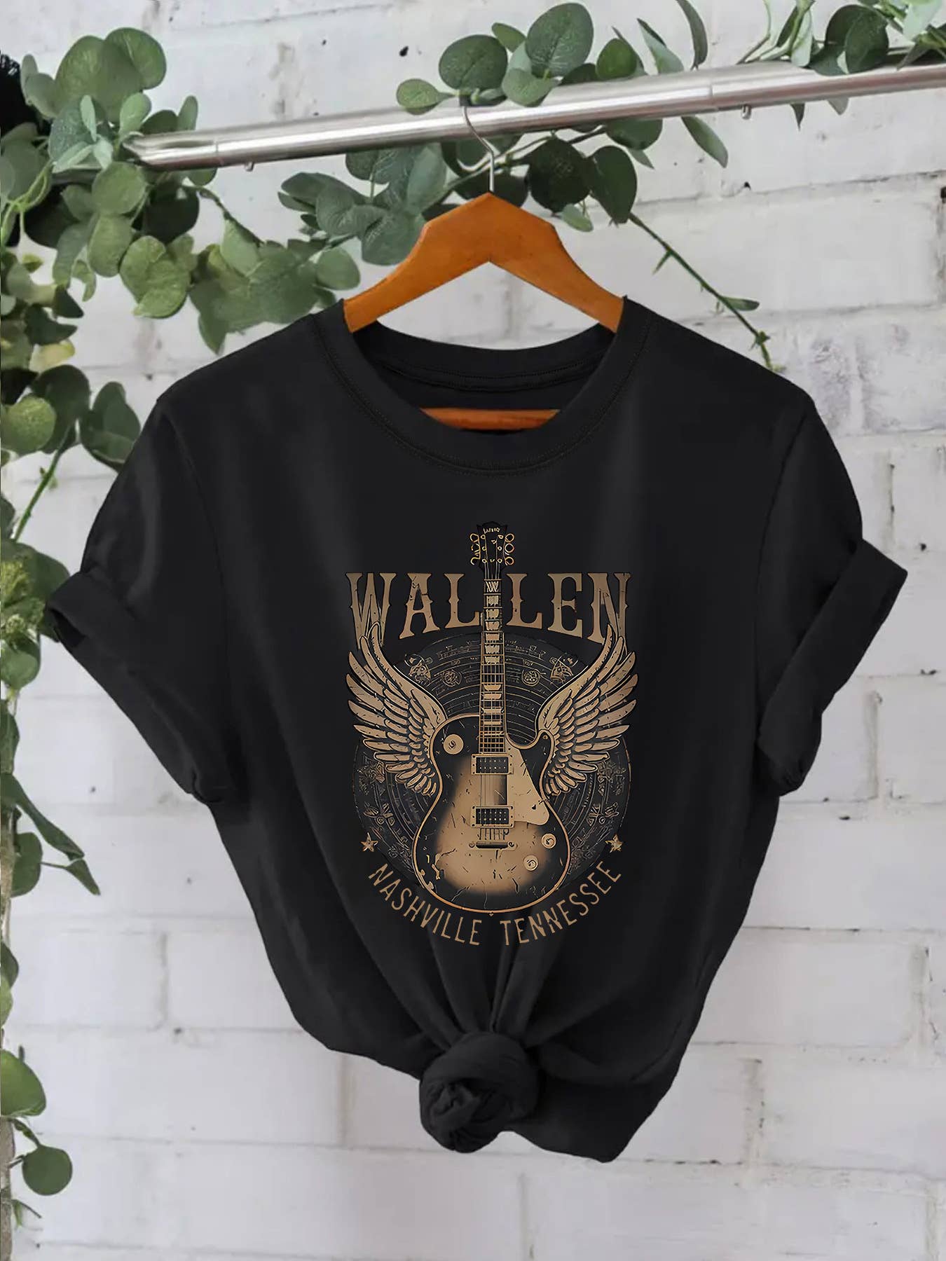 HIDDENBRAND - Southwestern Country Style Music guitar Graphic tee