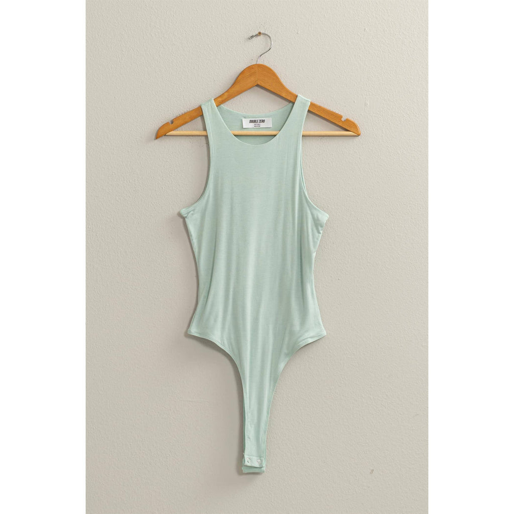 Double Zero - Sleeveless Tank Top Bodysuit