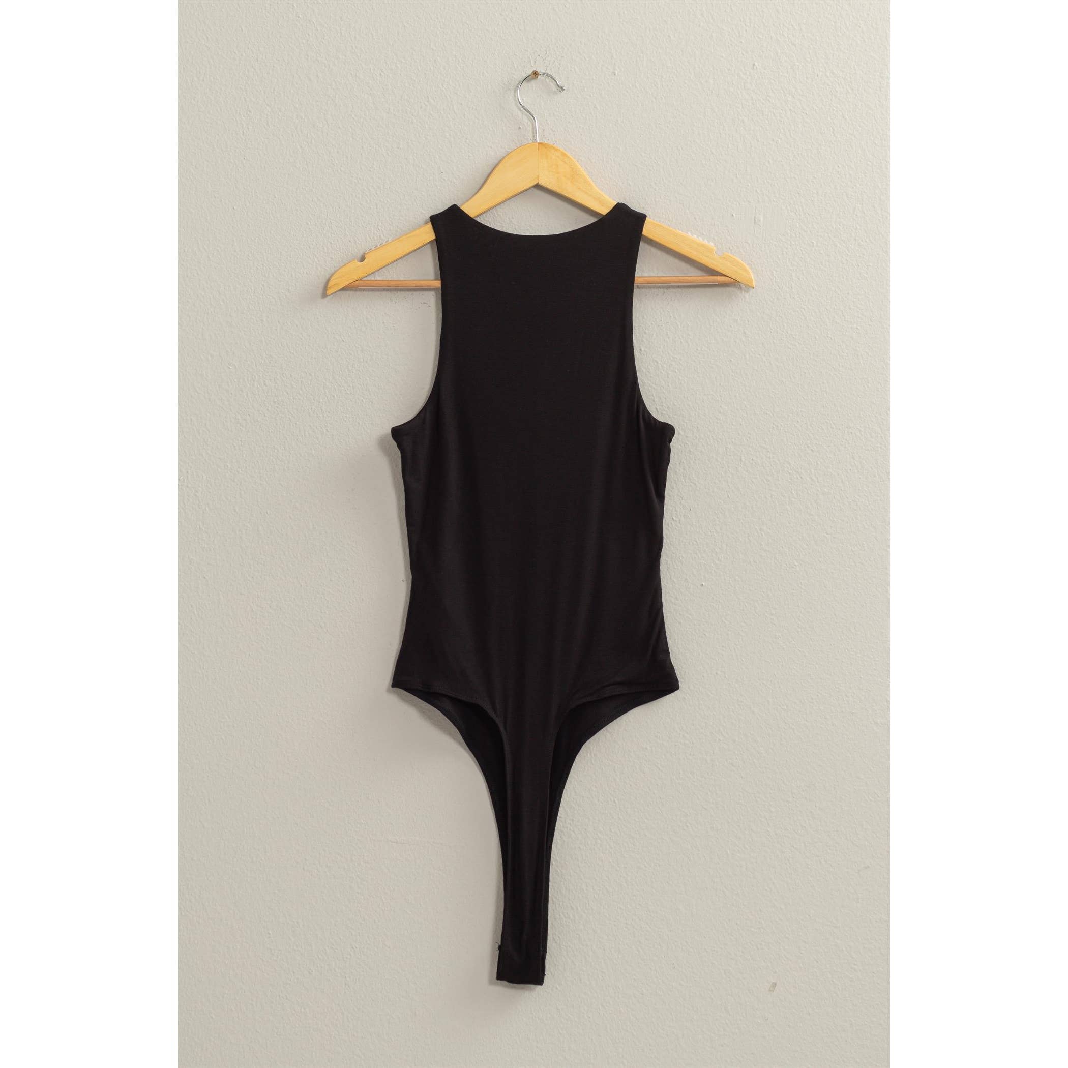Double Zero - Sleeveless Tank Top Bodysuit