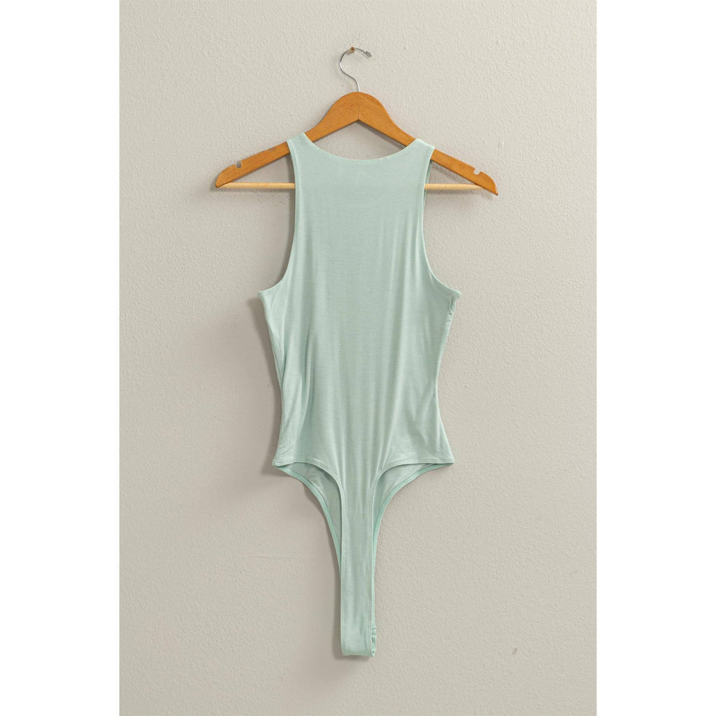 Double Zero - Sleeveless Tank Top Bodysuit