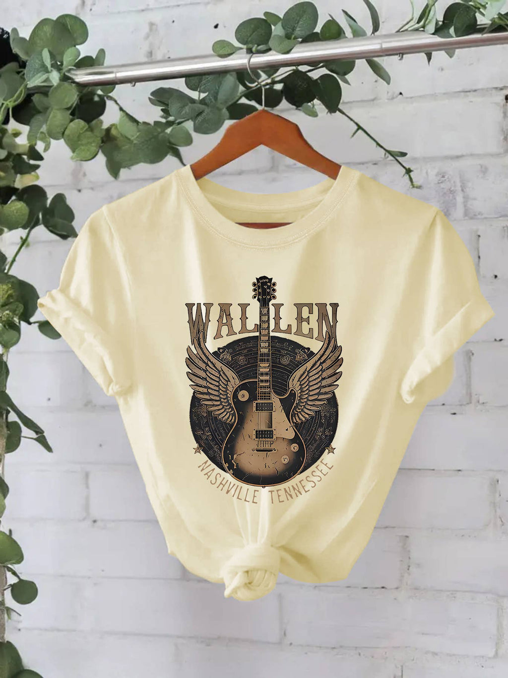 HIDDENBRAND - Southwestern Country Style Music guitar Graphic tee