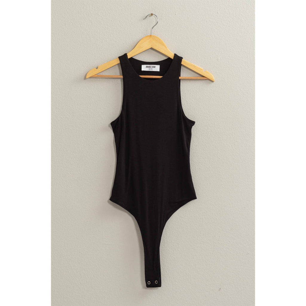 Double Zero - Sleeveless Tank Top Bodysuit