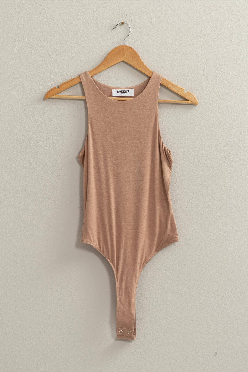 Double Zero - Sleeveless Tank Top Bodysuit