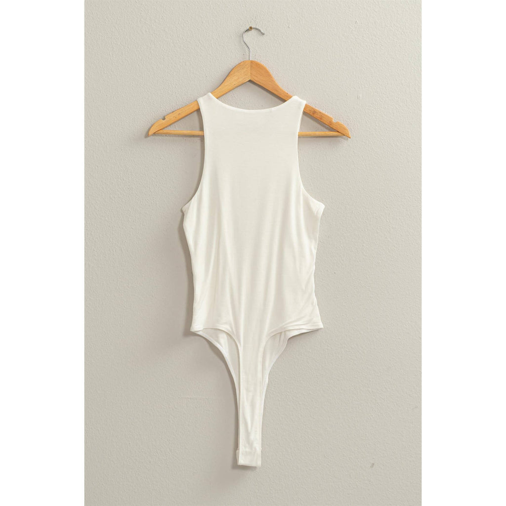 Double Zero - Sleeveless Tank Top Bodysuit
