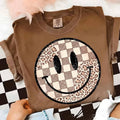 The American Honey - Leopard | Smiley | Brown | Checkered | Boutique Graphic Tee